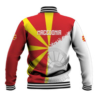 Hometown Macedonia Baseball Jacket Flag and Map - Wonder Print Shop