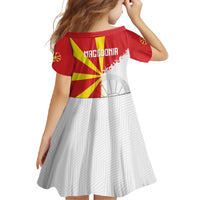 Hometown Macedonia Family Matching Off Shoulder Maxi Dress and Hawaiian Shirt Flag and Map - Wonder Print Shop