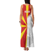 Hometown Macedonia Family Matching Tank Maxi Dress and Hawaiian Shirt Flag and Map - Wonder Print Shop