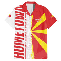 Hometown Macedonia Hawaiian Shirt Flag and Map - Wonder Print Shop