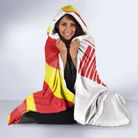 Hometown Macedonia Hooded Blanket Flag and Map