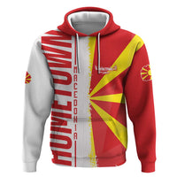 Hometown Macedonia Hoodie Flag and Map - Wonder Print Shop