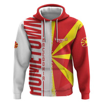 Hometown Macedonia Hoodie Flag and Map - Wonder Print Shop