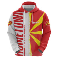 Hometown Macedonia Hoodie Flag and Map - Wonder Print Shop