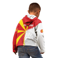 Hometown Macedonia Kid Hoodie Flag and Map - Wonder Print Shop
