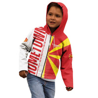 Hometown Macedonia Kid Hoodie Flag and Map - Wonder Print Shop
