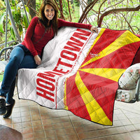 Hometown Macedonia Quilt Flag and Map - Wonder Print Shop