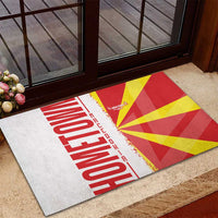 Hometown Macedonia Rubber Doormat Flag and Map - Wonder Print Shop