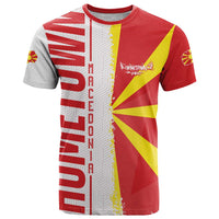 Hometown Macedonia T Shirt Flag and Map - Wonder Print Shop