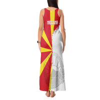 Hometown Macedonia Tank Maxi Dress Flag and Map - Wonder Print Shop