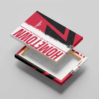 Hometown Cuba Canvas Wall Art Flag and Map - Wonder Print Shop