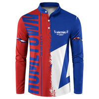 Hometown Czechia Button Sweatshirt Flag and Map - Wonder Print Shop