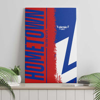 Hometown Czechia Canvas Wall Art Flag and Map - Wonder Print Shop