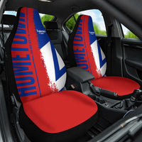 Hometown Czechia Car Seat Cover Flag and Map - Wonder Print Shop