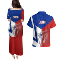 Hometown Czechia Couples Matching Puletasi and Hawaiian Shirt Flag and Map - Wonder Print Shop