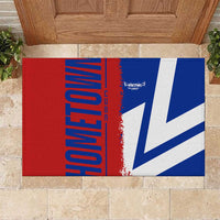 Hometown Czechia Rubber Doormat Flag and Map - Wonder Print Shop