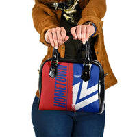 Hometown Czechia Shoulder Handbag Flag and Map