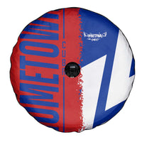 Hometown Czechia Spare Tire Cover Flag and Map - Wonder Print Shop