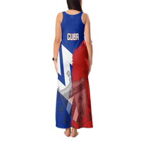 Hometown Czechia Tank Maxi Dress Flag and Map - Wonder Print Shop
