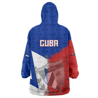 Hometown Czechia Wearable Blanket Hoodie Flag and Map - Wonder Print Shop