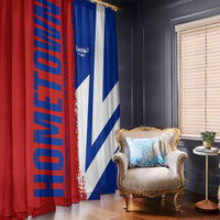 Hometown Czechia Window Curtain Flag and Map - Wonder Print Shop