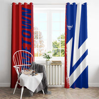 Hometown Czechia Window Curtain Flag and Map - Wonder Print Shop