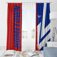 Hometown Czechia Window Curtain Flag and Map - Wonder Print Shop