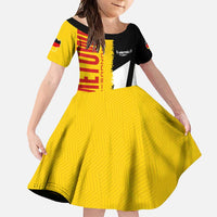 Hometown Germany Family Matching Long Sleeve Bodycon Dress and Hawaiian Shirt Flag and Map - Wonder Print Shop