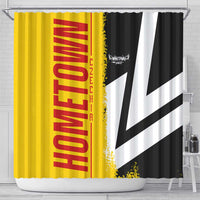 Hometown Germany Shower Curtain Flag and Map