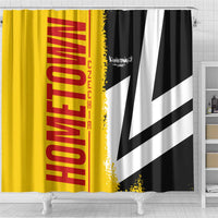 Hometown Germany Shower Curtain Flag and Map
