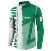 Hometown Nigeria Button Sweatshirt Flag and Map - Wonder Print Shop