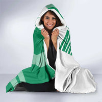 Hometown Nigeria Hooded Blanket Flag and Map