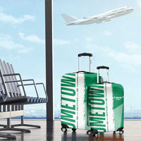 Hometown Nigeria Luggage Cover Flag and Map - Wonder Print Shop