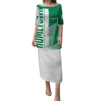 Hometown Nigeria Puletasi Flag and Map - Wonder Print Shop