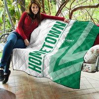 Hometown Nigeria Quilt Flag and Map - Wonder Print Shop