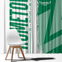 Hometown Nigeria Window Curtain Flag and Map - Wonder Print Shop