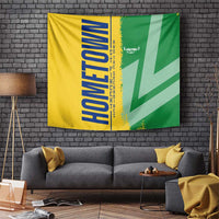 Hometown Saint Vincent and the Grenadines Tapestry Flag and Map - Wonder Print Shop