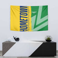 Hometown Saint Vincent and the Grenadines Tapestry Flag and Map - Wonder Print Shop