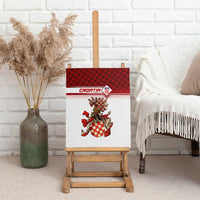 Croatia Canvas Wall Art Vintage Coat Of Arms - Wonder Print Shop