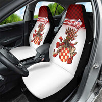 Croatia Car Seat Cover Vintage Coat Of Arms - Wonder Print Shop
