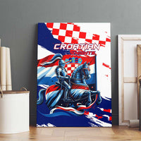 Croatian Knights Canvas Wall Art Hrvatska Coat Of Arms - Wonder Print Shop