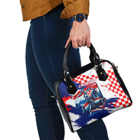 Croatian Knights Shoulder Handbag Hrvatska Coat Of Arms