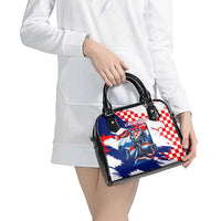 Croatian Knights Shoulder Handbag Hrvatska Coat Of Arms