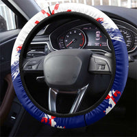 Croatian Knights Steering Wheel Cover Hrvatska Coat Of Arms - Wonder Print Shop