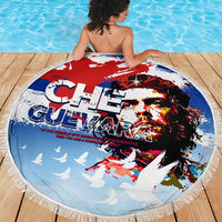 Cuba Che Guevara Beach Blanket Cuban Revolution - Wonder Print Shop