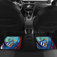 Coat Of Arms Cuba Car Mats Caribbean Cuban Map - Wonder Print Shop