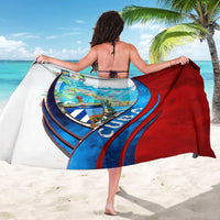 Coat Of Arms Cuba Sarong Caribbean Cuban Map - Wonder Print Shop