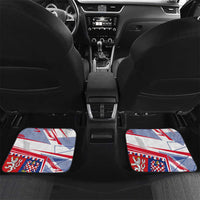 Coat Of Arms Czechia Car Mats Czech Republic Sporty Geometric - Wonder Print Shop
