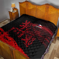 Czech Republic Lion Quilt Czechia Black Red - Wonder Print Shop