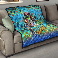 Kiss My Bass Fishing Quilt Fish Me Luck - Wonder Print Shop